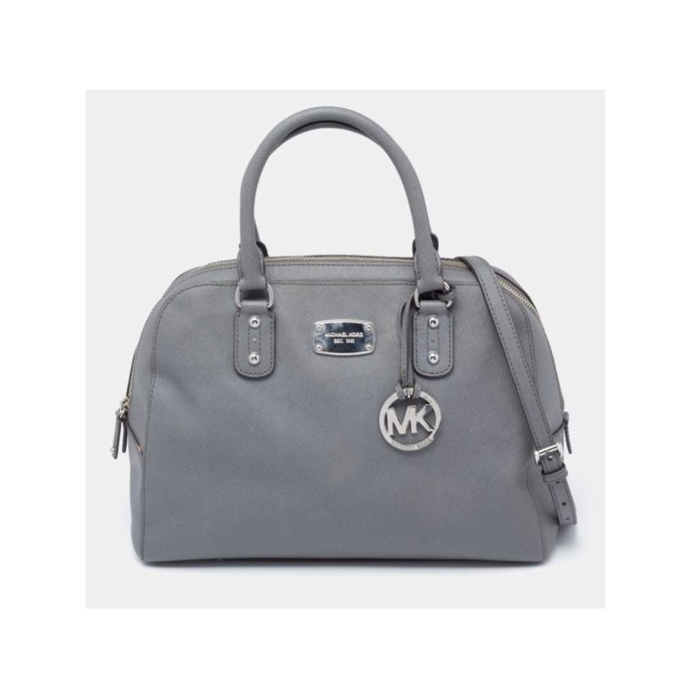 Michael Kors Leather Dome Satchel